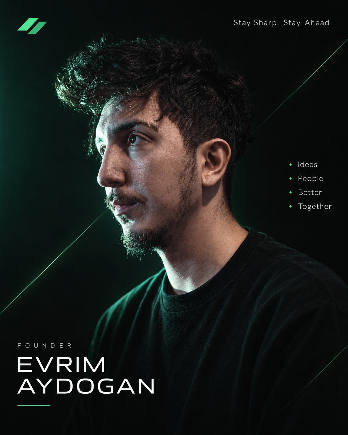 Evrim Aydoğan, Sharpers kurucusu